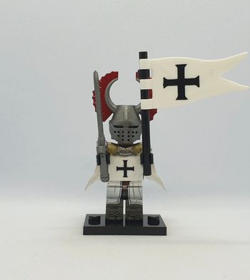 🗡 Figurine - Knight of Jerusalem and Tripoli - (Style Lego) 🗡