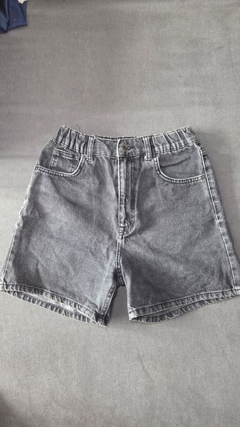 Short en jean noir Pull&Bear taille 36