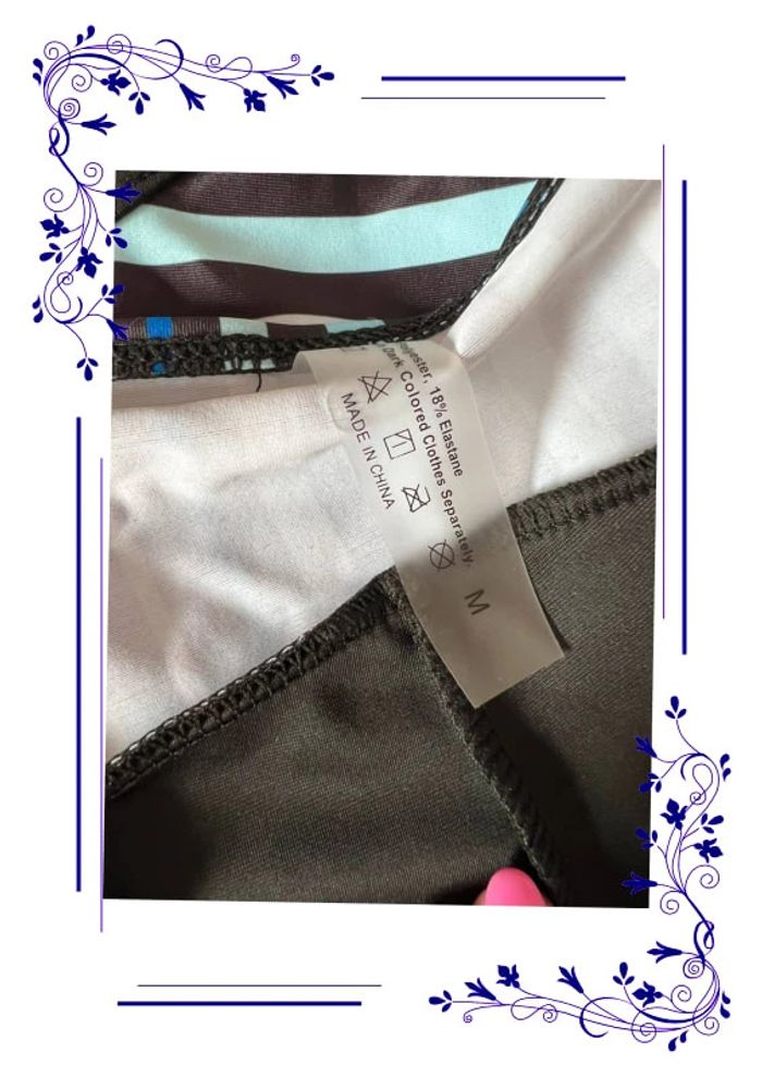Maillot 2 pièces SHEIN short et caraco M - photo numéro 3