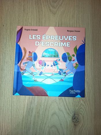 Livre album enfant Mac Do, Les épreuves d'escrime, Éditions Hachette Jeunesse 