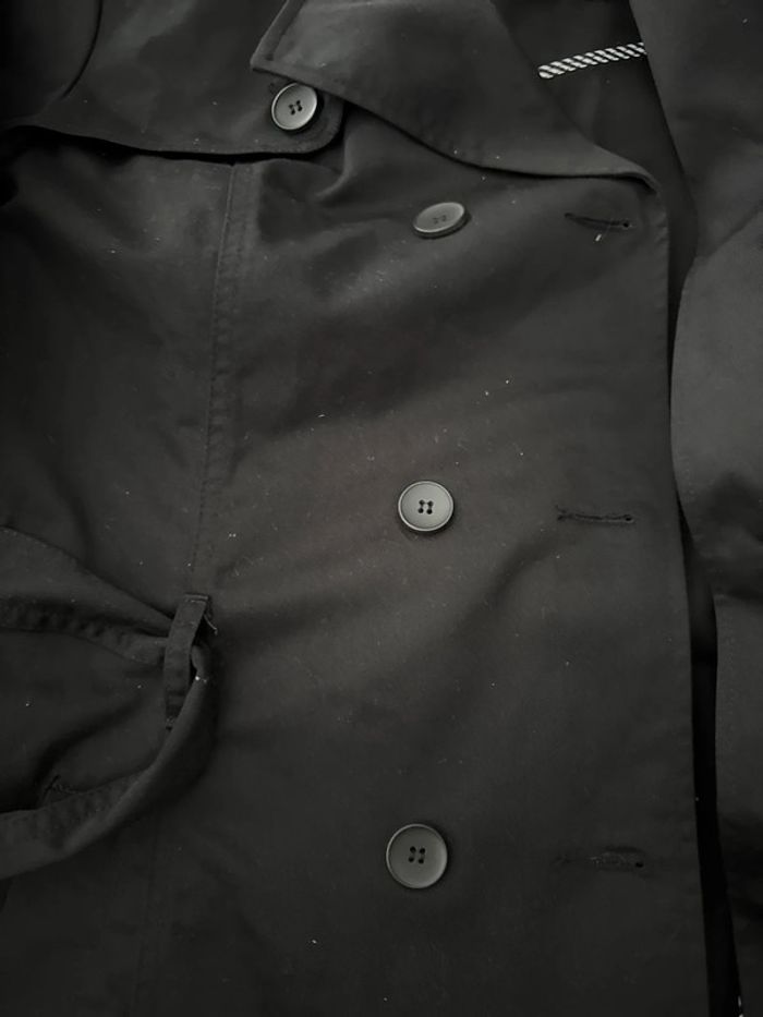 Trench noir grande taille femme - photo numéro 8