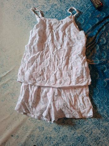 Combi short 10 ans bretelles réglables