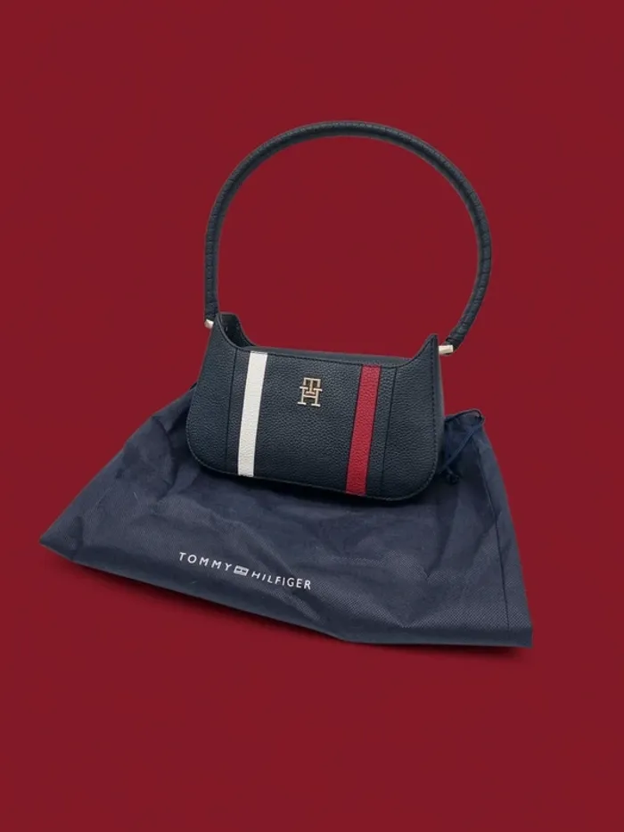 Sac à main Tommy Hilfiger bleu - photo numéro 2