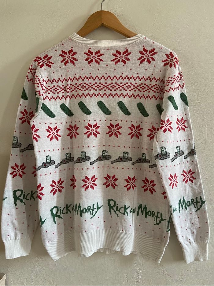 Pull de Noël Rick et Morty - photo numéro 3