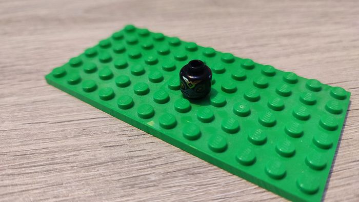 Figurine, tête double face Alien Chima Raven 6022505 pièce détachée Lego #C06 - photo numéro 2