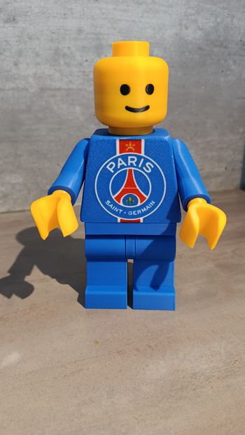 Joueur De Foot PSG lego 20 cm