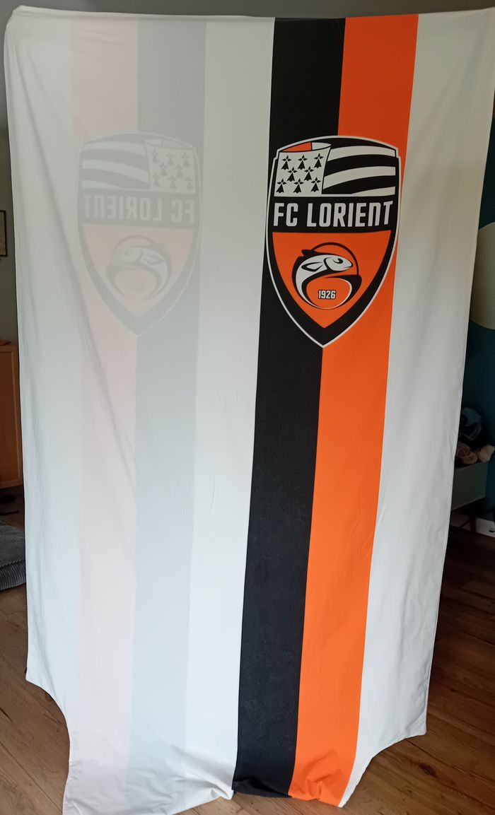 Parure de lit FC Lorient 1 personne - Bon état - photo numéro 5