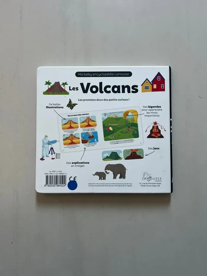 Les Volcans ~ Livre enfant - photo numéro 2