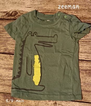 Tee-shirt manches courtes Neuf 6/9 mois