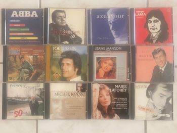Lot de 150 CD