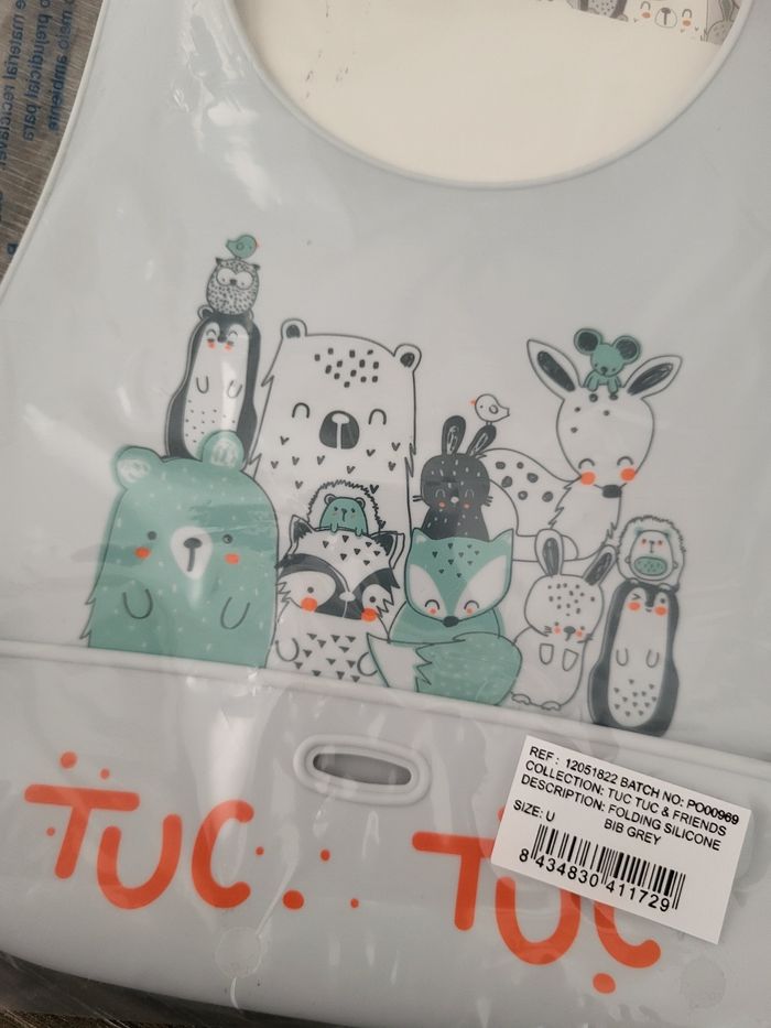 Tuc Tuc- Bavoir en silicone - photo numéro 3