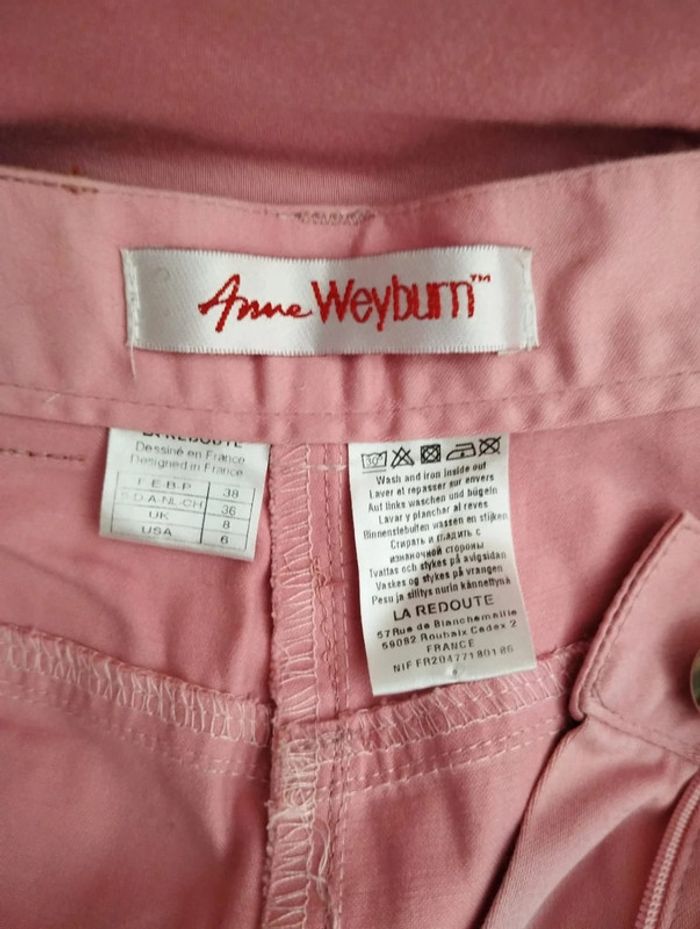 🌸Jeans Rose Anne Weyburn Taille 38🌸 - photo numéro 5