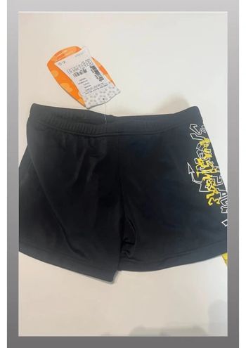 Short de bain noir avec grafitti Aqua Sphere Taille 10 ans