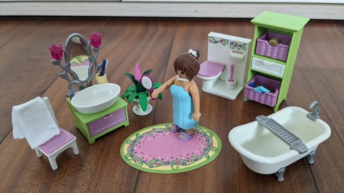 Playmobil - 5307 - Salle de bains et baignoire