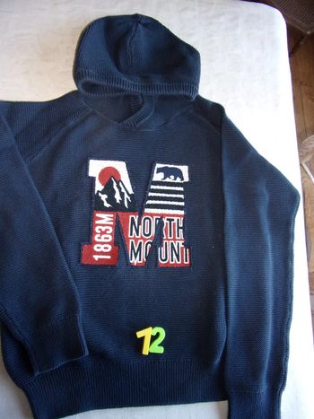 Très beau Pull Tape à l'Oeil - 12 ans - neuf