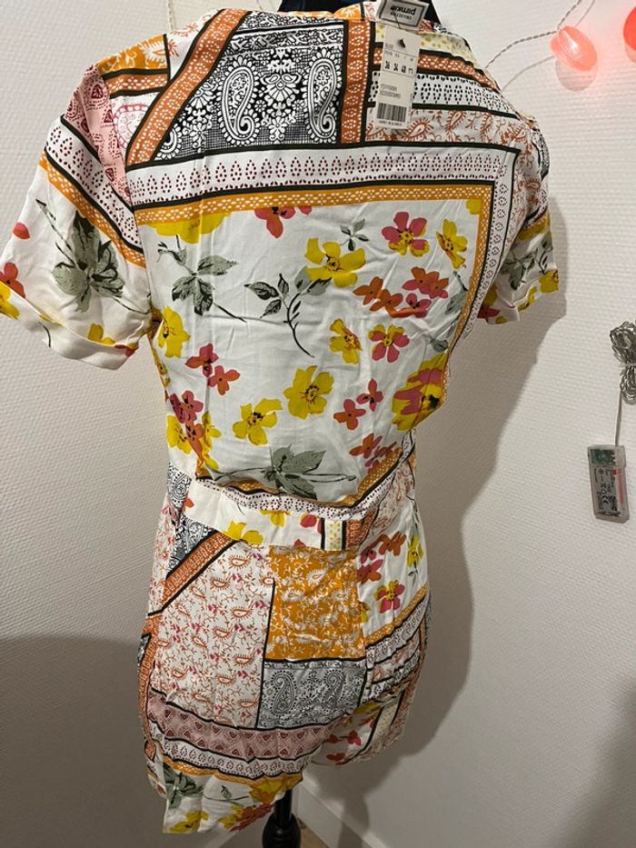 Combi short patchwork Pimkie femme neuve avec étiquette - photo numéro 5