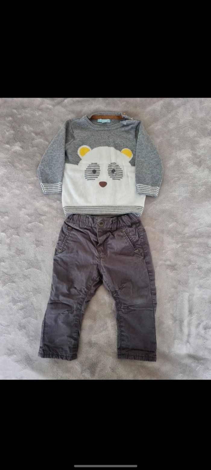 Pantalon & pull