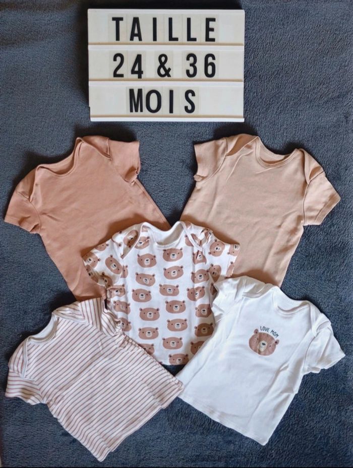 Lot de t-shirts taille 2 - 3 ans 🧸