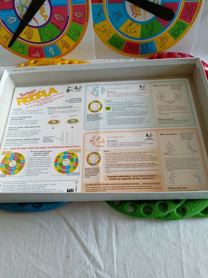 Twister hoopla hasbro complet - photo numéro 4