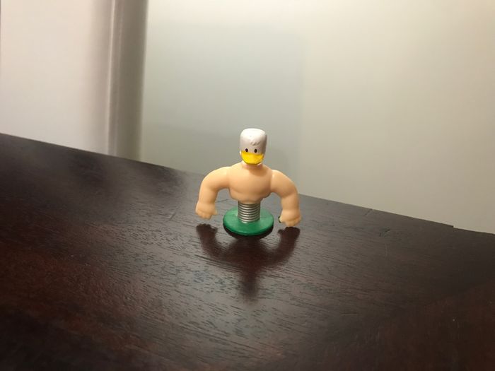 Figurine canard homme toy story