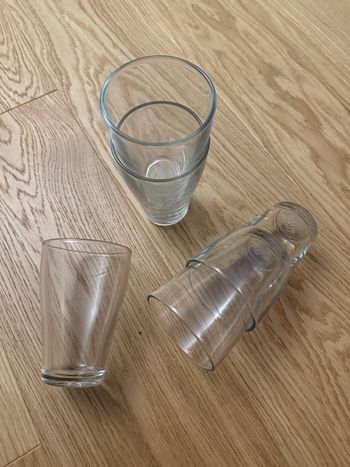 Lot de 5 verres à eau Ikea 250ml