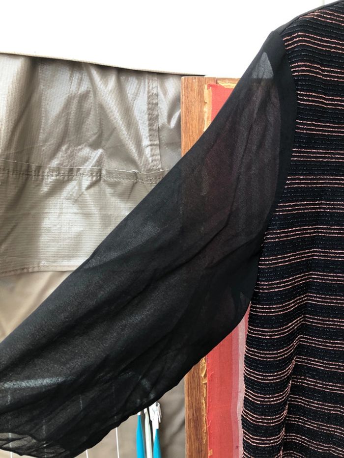 Top noir taille 4 neuf - photo numéro 2