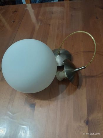 Luminaire suspension boule