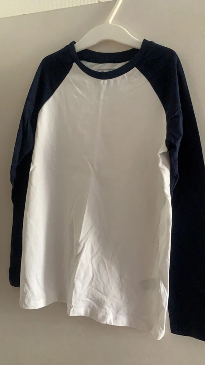 Teeshirt bicolore 9 ans