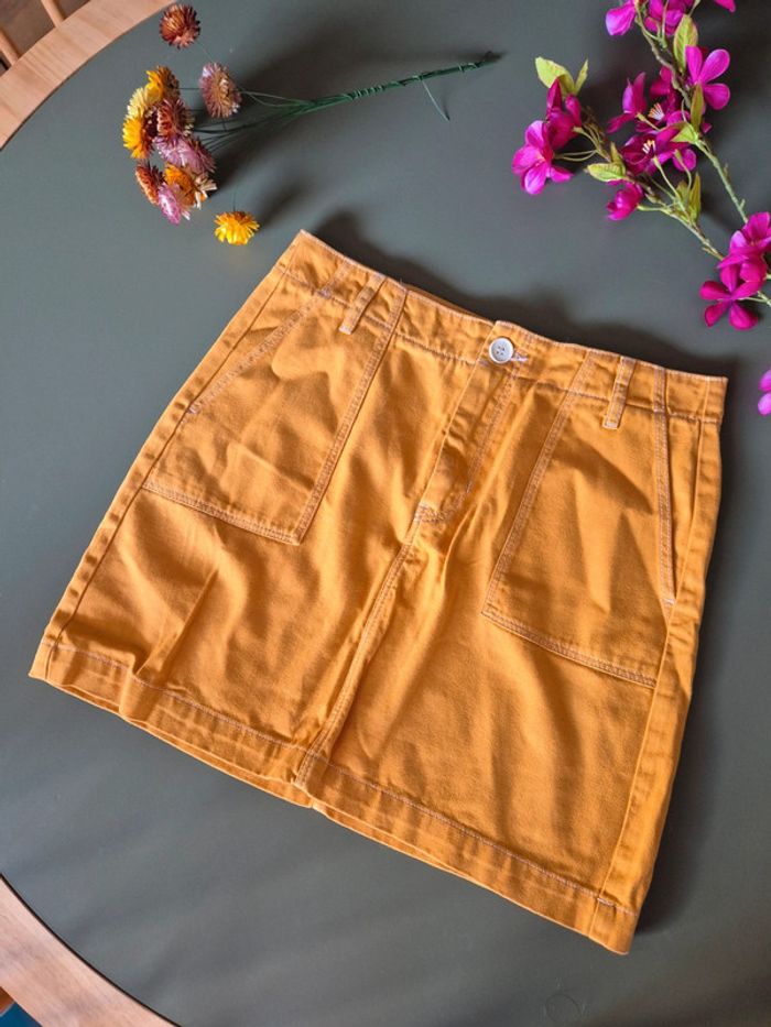 Jupe jaune Pimkie, taille 38 - photo numéro 3