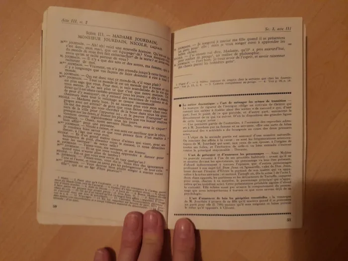 Le Bourgeois Gentilhomme - Molière - Édition Bordas - photo numéro 3