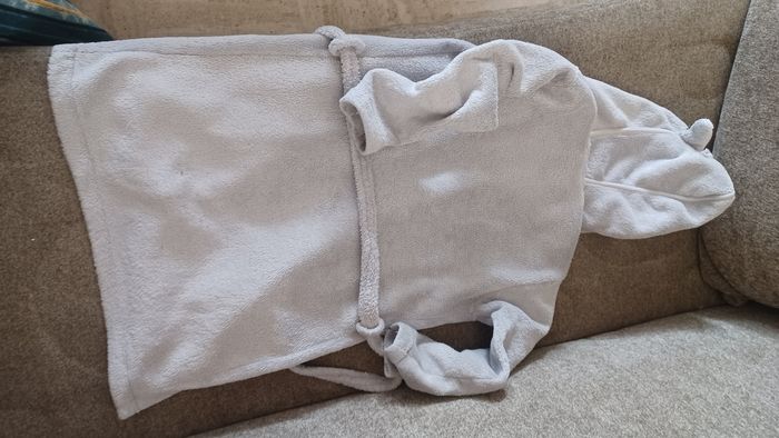 Peignoir fille 10 ans inextenso chat tout doux au toucher bon etat - photo numéro 6