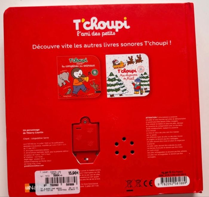 Les premières comptine T’choupi - photo numéro 2