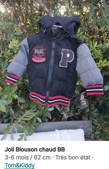 Joli blouson chaud BB