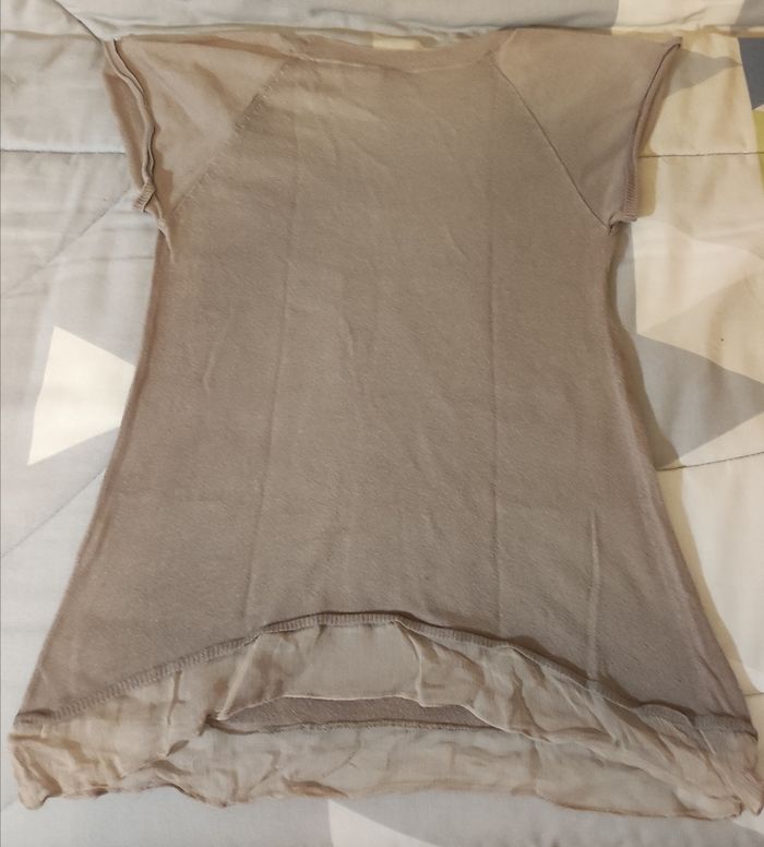 Haut beige Naf Naf - photo numéro 2