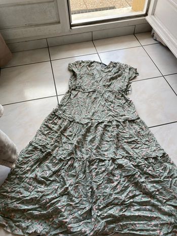Robe verte taille S shein