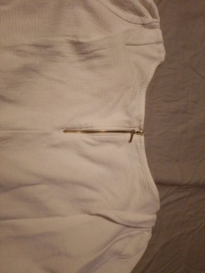 Haut Phildar L ou XL blanc - photo numéro 3