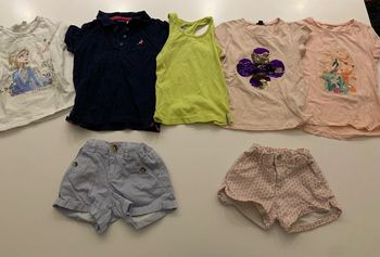 Lot 7pièces été 5ans