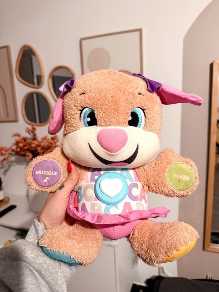 Peluche interactive Fisher Price