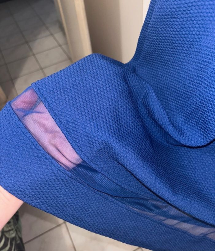 Robe bleu élégante - photo numéro 2