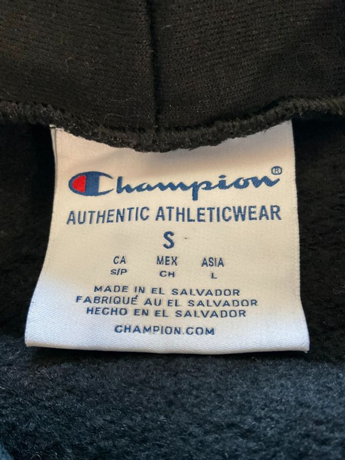 Sweat universitaire à capuche noir pour homme Champion Oakland Golden Grizzlies taille S 245 - photo numéro 10