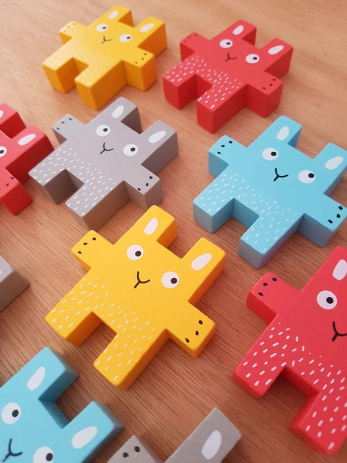 Goula Lapins à empiler, jeu en bois - photo numéro 19