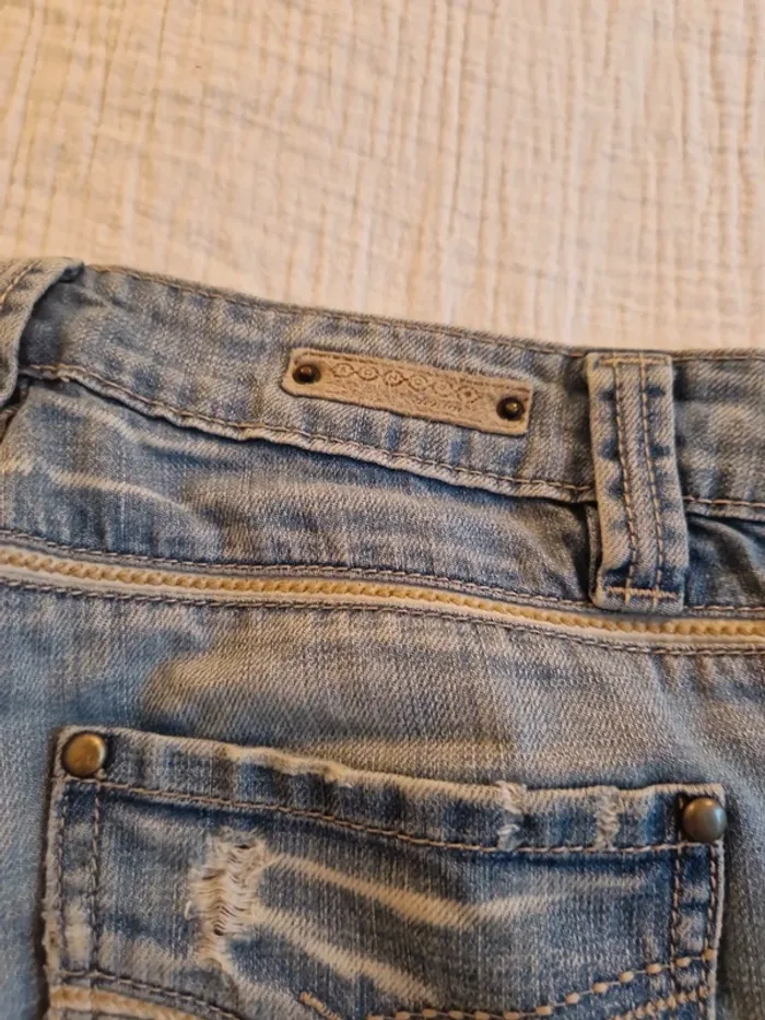 Jeans bas large bonobo taille 36 - photo numéro 6