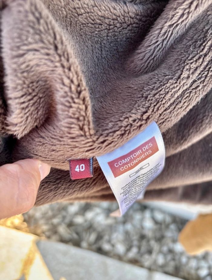 Trench camel taille 4 toute saison avec sa doublure amovible Comptoirs des cotonniers taille 40 - photo numéro 11