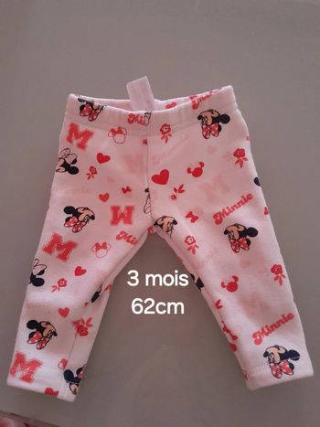 Pantalon minnie 3 mois