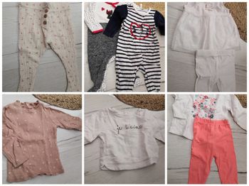 Lot vêtements 9 mois fille