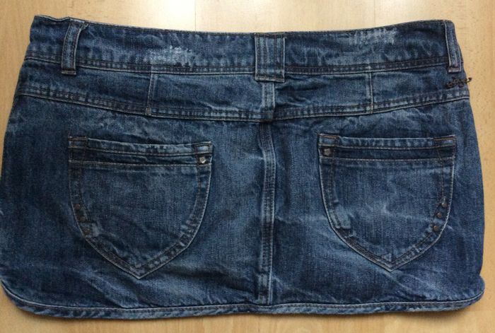 jupe courte en jean Pull & Bear - photo numéro 2