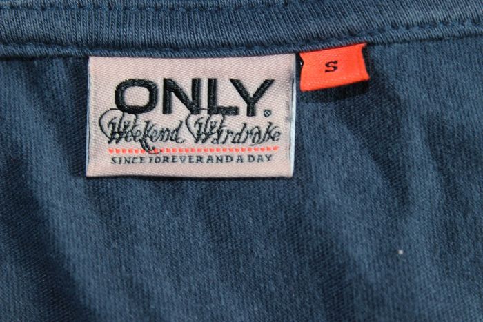 Jolie tee-shirt bleu Only - photo numéro 4