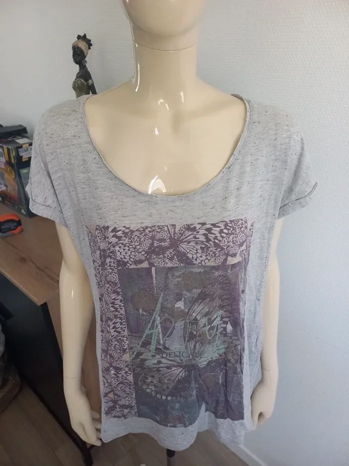 Tee-shirt femme XXL - photo numéro 5