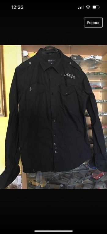 Chemise homme manches longues taille S marque Deeluxe