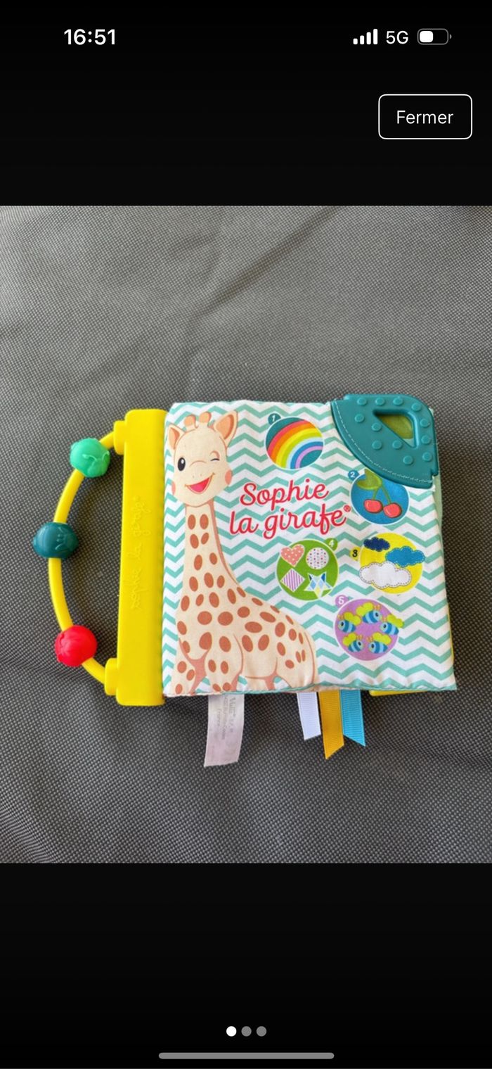 Livre d’activités Sophie la girafe